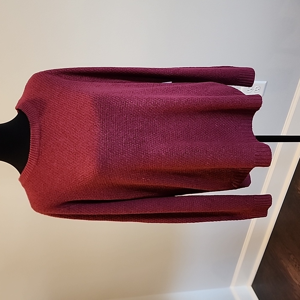 Pink Clover Dark Purple Sweater NWT